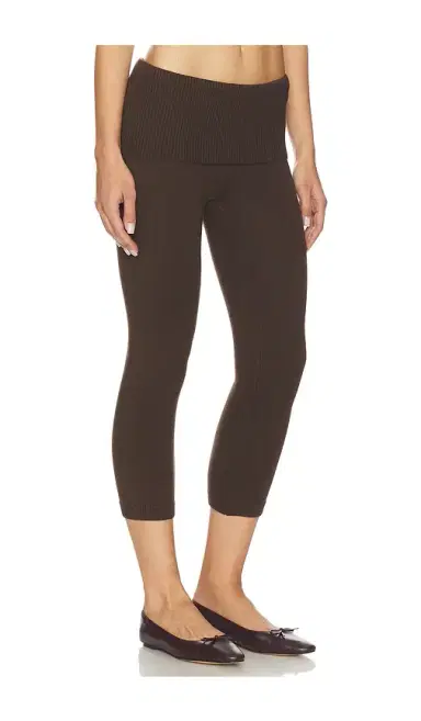 Frankies Bikinis Milo Cloud Knit Capri Pant | Thumbnail 2 Frankies Bikinis Milo Cloud Knit Capri Pant | Thumbnail 2