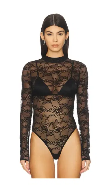 OW Collection Lydia Lace Bodysuit | Thumbnail 2 OW Collection Lydia Lace Bodysuit | Thumbnail 2