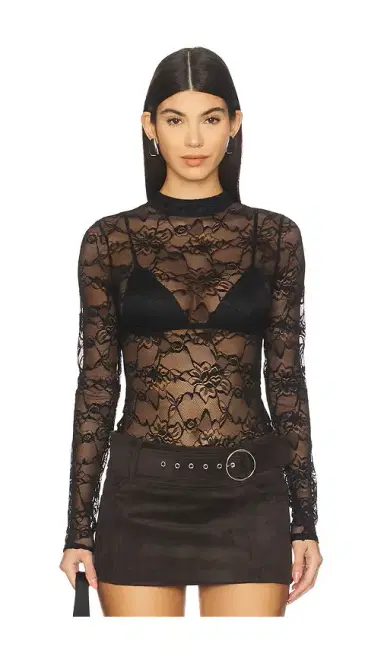 OW Collection Lydia Lace Bodysuit | Thumbnail 1 OW Collection Lydia Lace Bodysuit | Thumbnail 1