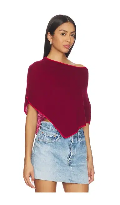 Frankies Bikinis Scout Knit Poncho | Thumbnail 2 Frankies Bikinis Scout Knit Poncho | Thumbnail 2