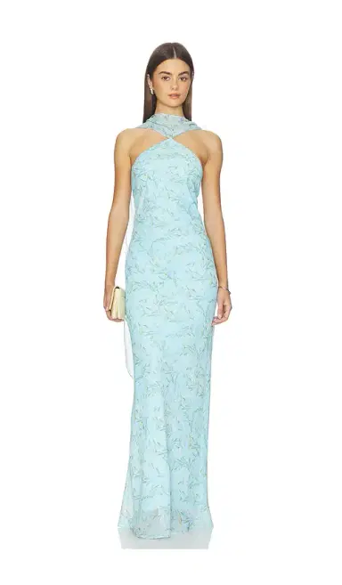 Amanda Uprichard Ashton Maxi Dress | Thumbnail 2 Amanda Uprichard Ashton Maxi Dress | Thumbnail 2