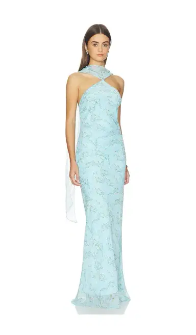 Amanda Uprichard Ashton Maxi Dress | Thumbnail 1 Amanda Uprichard Ashton Maxi Dress | Thumbnail 1