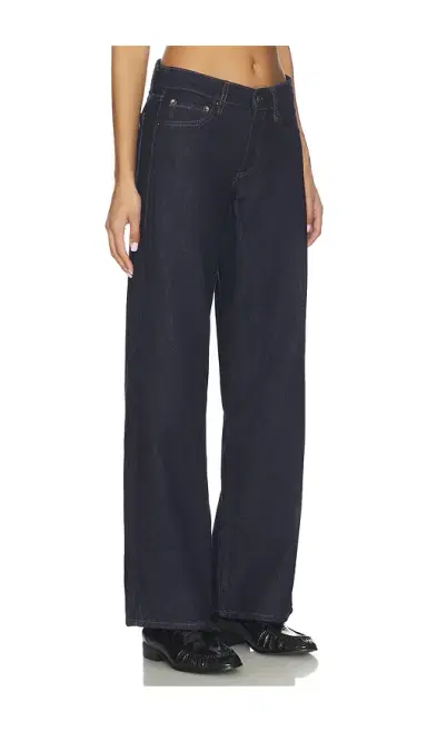 Rag & Bone Cam Low Rise Full Straight Jeans | Thumbnail 2 Rag & Bone Cam Low Rise Full Straight Jeans | Thumbnail 2