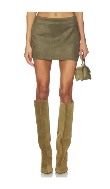 superdown Patsie Faux Suede Mini Skirt | Thumbnail 1 superdown Patsie Faux Suede Mini Skirt | Thumbnail 1