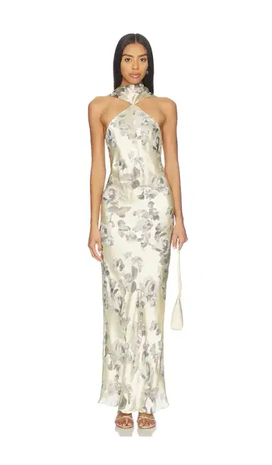 Amanda Uprichard Ashton Maxi Dress | Thumbnail 1 Amanda Uprichard Ashton Maxi Dress | Thumbnail 1