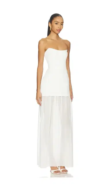 Amanda Uprichard Christy Maxi Dress | Thumbnail 2 Amanda Uprichard Christy Maxi Dress | Thumbnail 2