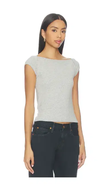 Free People So Soft Seamless Modal Tee | Thumbnail 2 Free People So Soft Seamless Modal Tee | Thumbnail 2