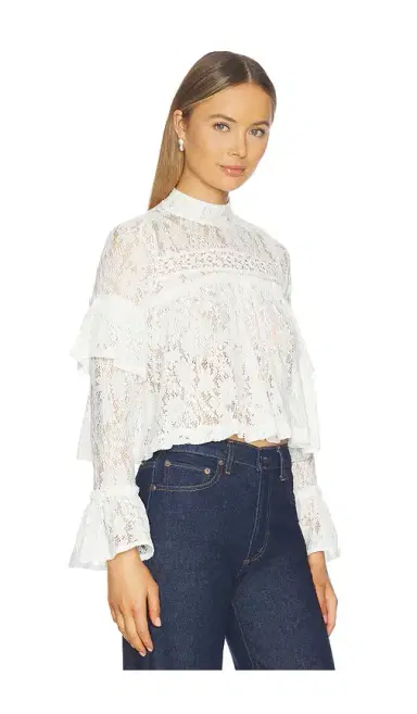 Free People Lilabeth Lace Top | Thumbnail 2 Free People Lilabeth Lace Top | Thumbnail 2