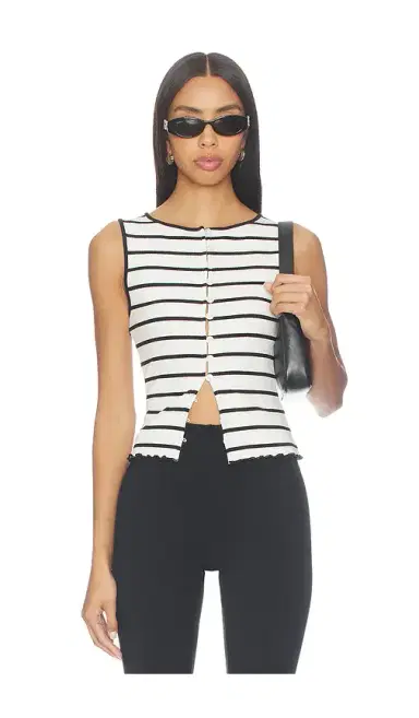 Free People Tilly Striped Vest | Thumbnail 1 Free People Tilly Striped Vest | Thumbnail 1