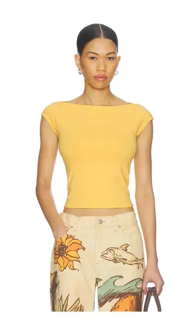 Free People So Soft Seamless Modal Tee | Thumbnail 1 Free People So Soft Seamless Modal Tee | Thumbnail 1