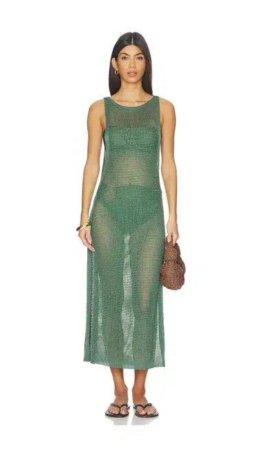 Vix Swimwear Hanna Long Cover Up Dress | Thumbnail 2 Vix Swimwear Hanna Long Cover Up Dress | Thumbnail 2