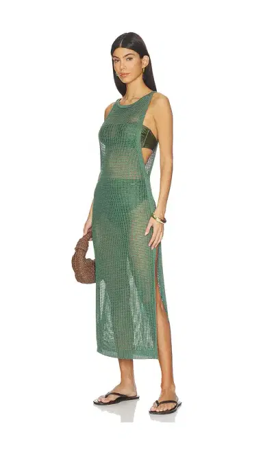 Vix Swimwear Hanna Long Cover Up Dress | Thumbnail 1 Vix Swimwear Hanna Long Cover Up Dress | Thumbnail 1