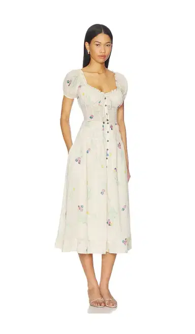 Free People Complete Me Midi Dress | Thumbnail 2 Free People Complete Me Midi Dress | Thumbnail 2