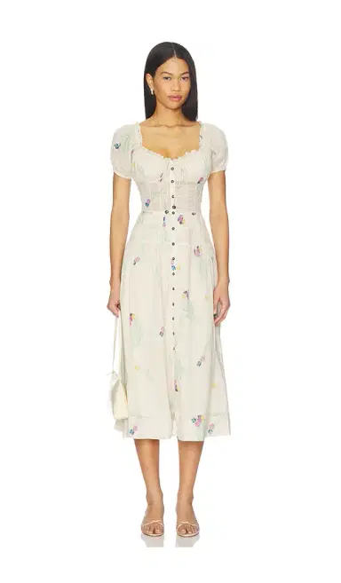 Free People Complete Me Midi Dress | Thumbnail 1 Free People Complete Me Midi Dress | Thumbnail 1