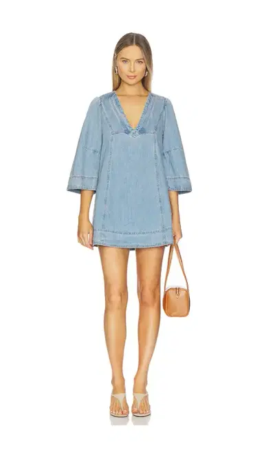 Free People Goldie Baloon Sleeve Dress | Thumbnail 1 Free People Goldie Baloon Sleeve Dress | Thumbnail 1