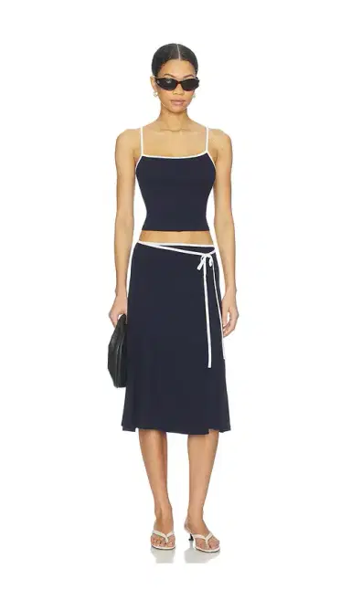 Free People x free-est Opal Skirt Set In Navy Combo | Thumbnail 1 Free People x free-est Opal Skirt Set In Navy Combo | Thumbnail 1