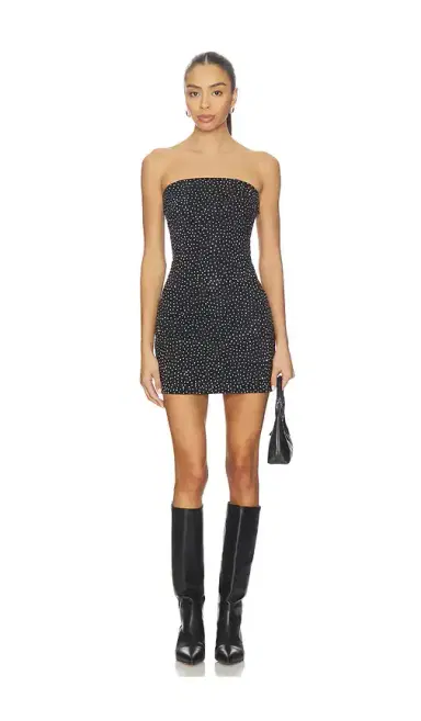 Good American Crystal Strapless Mini Dress | Thumbnail 1 Good American Crystal Strapless Mini Dress | Thumbnail 1