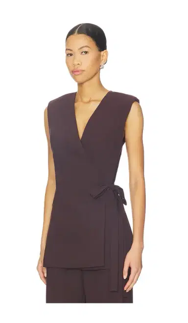 Amanda Uprichard Halcyon Vest | Thumbnail 2 Amanda Uprichard Halcyon Vest | Thumbnail 2