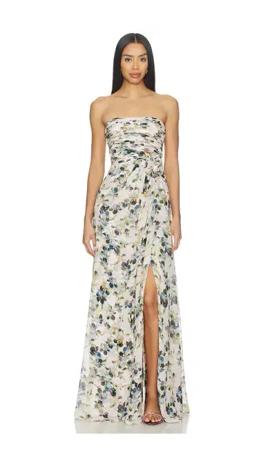 Cinq a Sept Trailing Iris Magy Gown | Thumbnail 1 Cinq a Sept Trailing Iris Magy Gown | Thumbnail 1