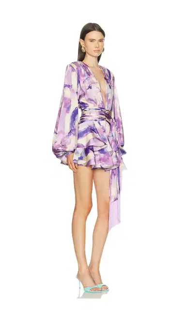 Bronx Banco Wisteria Bedouin Coastal Mini Dress | Thumbnail 2 Bronx Banco Wisteria Bedouin Coastal Mini Dress | Thumbnail 2
