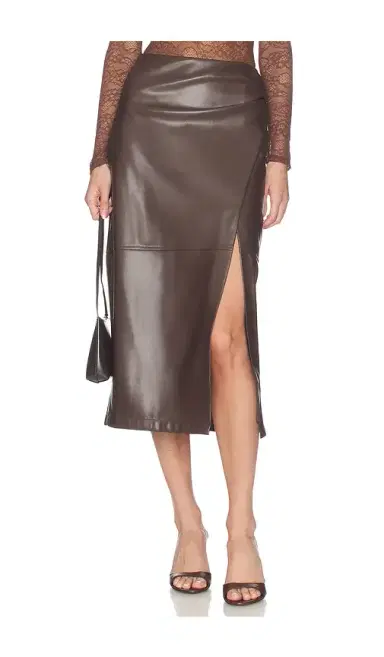 CAMI NYC Lorena Faux Leather Skirt | Thumbnail 1 CAMI NYC Lorena Faux Leather Skirt | Thumbnail 1