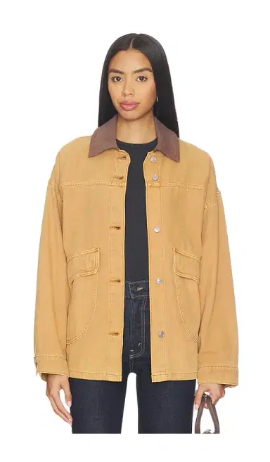 Free People x We The Free Lemon Denim Jacket | Thumbnail 1 Free People x We The Free Lemon Denim Jacket | Thumbnail 1