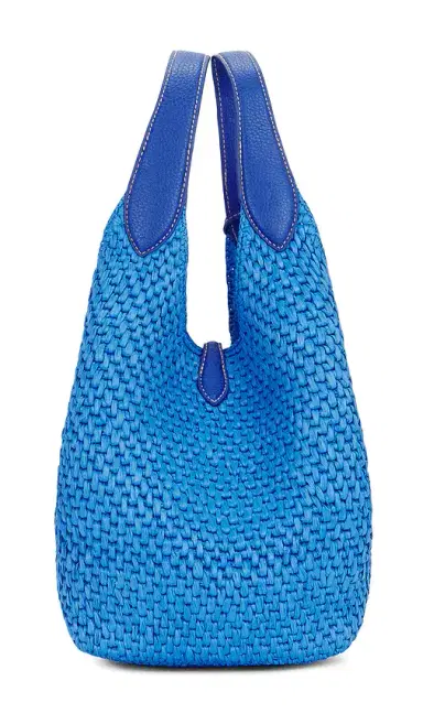 Polo Ralph Lauren Viscose Raffia Medium Tote | Thumbnail 2 Polo Ralph Lauren Viscose Raffia Medium Tote | Thumbnail 2
