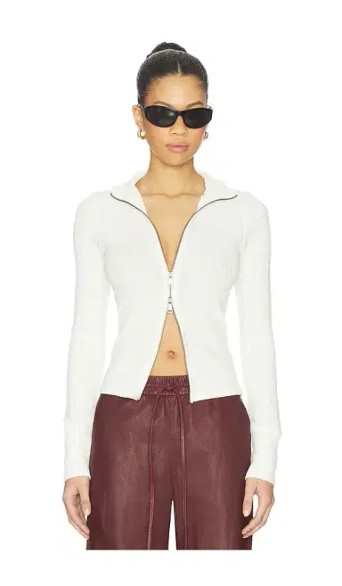 Free People Brunch Girl Zip Up | Thumbnail 2 Free People Brunch Girl Zip Up | Thumbnail 2