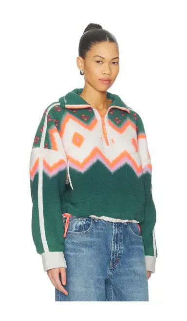 Free People x FP Movement Printed Mountain High Sweater | Thumbnail 2 Free People x FP Movement Printed Mountain High Sweater | Thumbnail 2