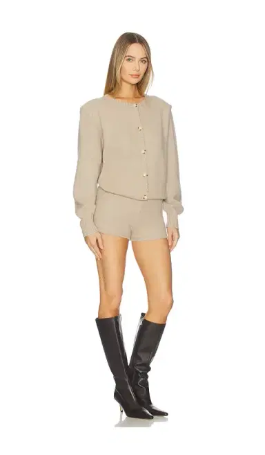 SEROYA Sable Knit Romper | Thumbnail 2 SEROYA Sable Knit Romper | Thumbnail 2