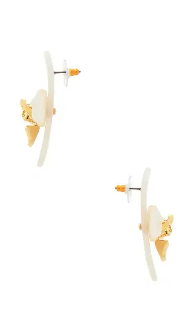 Lele Sadoughi Orchid Earrings | Thumbnail 2 Lele Sadoughi Orchid Earrings | Thumbnail 2
