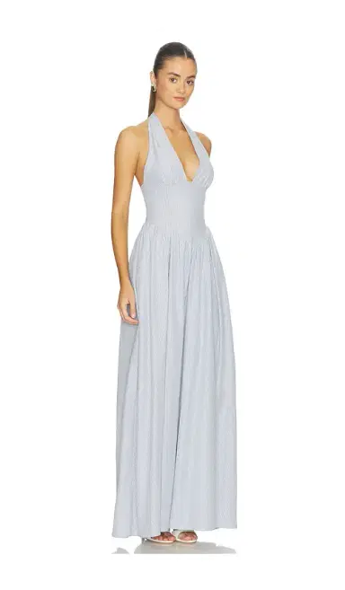 MORE TO COME Leeaster Halter Maxi Dress | Thumbnail 2 MORE TO COME Leeaster Halter Maxi Dress | Thumbnail 2