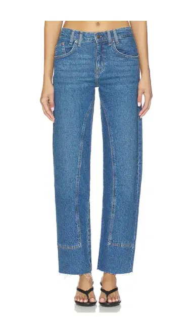Free People x We The Free Risk Taker Mid-rise Straight | Thumbnail 1 Free People x We The Free Risk Taker Mid-rise Straight | Thumbnail 1