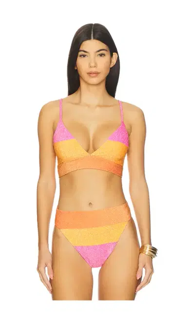 BEACH RIOT x REVOLVE Riza Triangle Bikini Top | Thumbnail 1 BEACH RIOT x REVOLVE Riza Triangle Bikini Top | Thumbnail 1