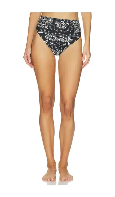 BEACH RIOT Highway Highwaist Bikini Bottom | Thumbnail 1 BEACH RIOT Highway Highwaist Bikini Bottom | Thumbnail 1