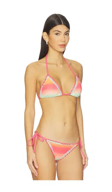 BEACH RIOT Winona Triangle Bikini Top | Thumbnail 2 BEACH RIOT Winona Triangle Bikini Top | Thumbnail 2