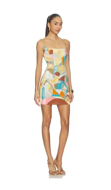 LA FUORI Mosaic Burst Mini Dress | Thumbnail 2 LA FUORI Mosaic Burst Mini Dress | Thumbnail 2