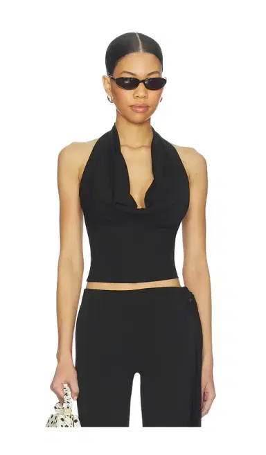 Frankies Bikinis Jay Modal Halter Top | Thumbnail 1 Frankies Bikinis Jay Modal Halter Top | Thumbnail 1