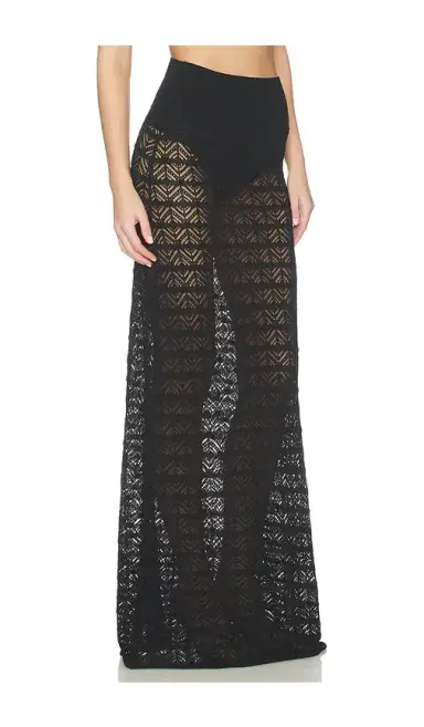 NBD Kyriah Pointelle Maxi Skirt | Thumbnail 2 NBD Kyriah Pointelle Maxi Skirt | Thumbnail 2