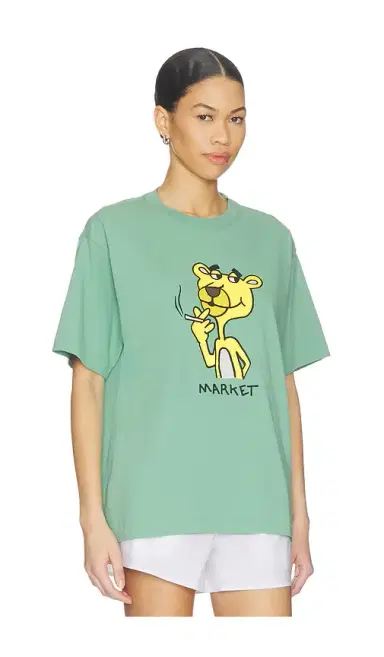 Market Yellow Panther T-Shirt | Thumbnail 2 Market Yellow Panther T-Shirt | Thumbnail 2