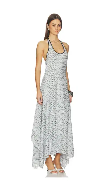 Kate Barton Halterneck Handkerchief Dress | Thumbnail 2 Kate Barton Halterneck Handkerchief Dress | Thumbnail 2