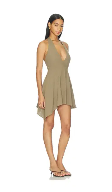 ALL THE WAYS Lola Halter Mini Dress | Thumbnail 2 ALL THE WAYS Lola Halter Mini Dress | Thumbnail 2
