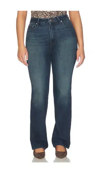 Good American Good True Straight Jeans | Thumbnail 2 Good American Good True Straight Jeans | Thumbnail 2