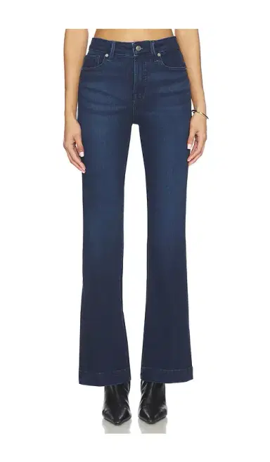 Good American Compression Good Classic Bootcut Jeans | Thumbnail 1 Good American Compression Good Classic Bootcut Jeans | Thumbnail 1