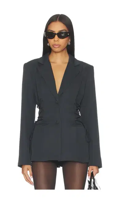 superdown Jennifer Lace Up Blazer | Thumbnail 1 superdown Jennifer Lace Up Blazer | Thumbnail 1