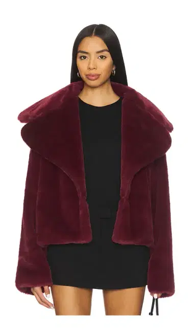 superdown x Emma Leger Willow Faux Fur Coat | Thumbnail 1 superdown x Emma Leger Willow Faux Fur Coat | Thumbnail 1
