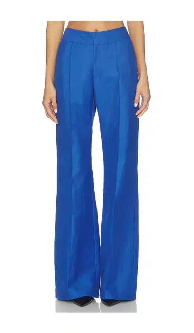 Smythe Wide Leg Pintuck Trouser | Thumbnail 1 Smythe Wide Leg Pintuck Trouser | Thumbnail 1
