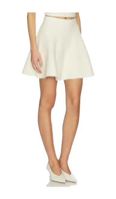 Dodiee Farah Alpaca Wool Mini Circular Skirt | Thumbnail 2 Dodiee Farah Alpaca Wool Mini Circular Skirt | Thumbnail 2