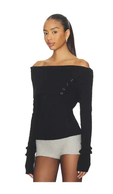 GUIZIO Draped Collar Knit Jumper | Thumbnail 2 GUIZIO Draped Collar Knit Jumper | Thumbnail 2