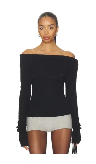 GUIZIO Draped Collar Knit Jumper | Thumbnail 1 GUIZIO Draped Collar Knit Jumper | Thumbnail 1